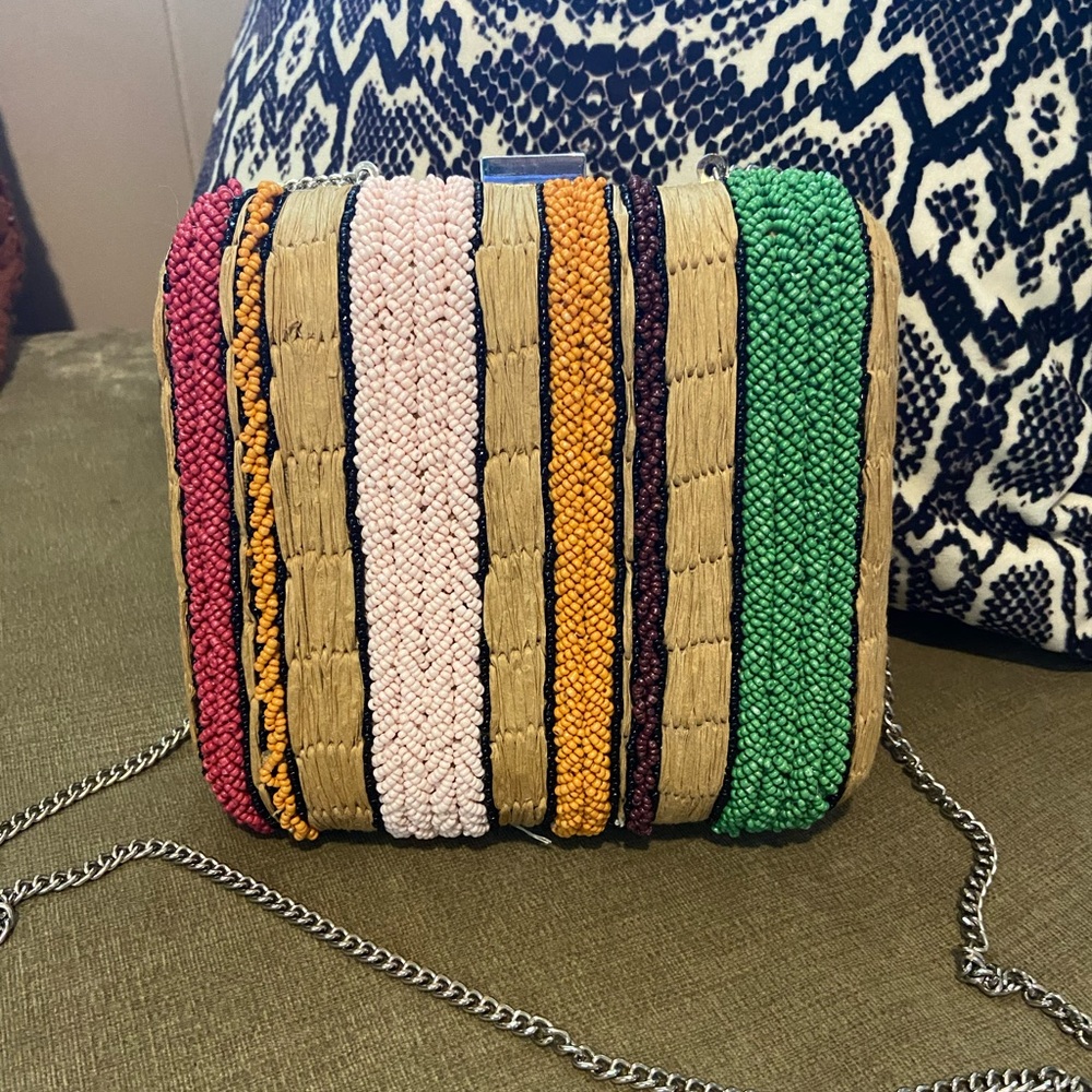 Zara Sequined crossbody bag